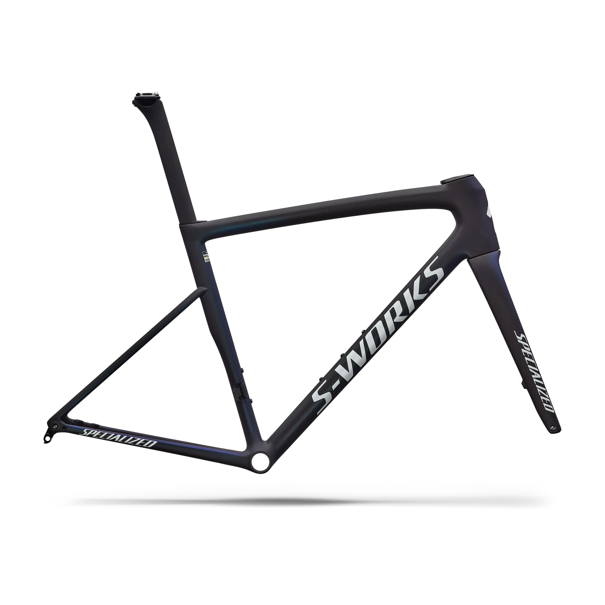 SPECIALIZED Sworks Tarmac SL8 2026 Road Frameset - Satin Carbon / Blue Pearl Fade