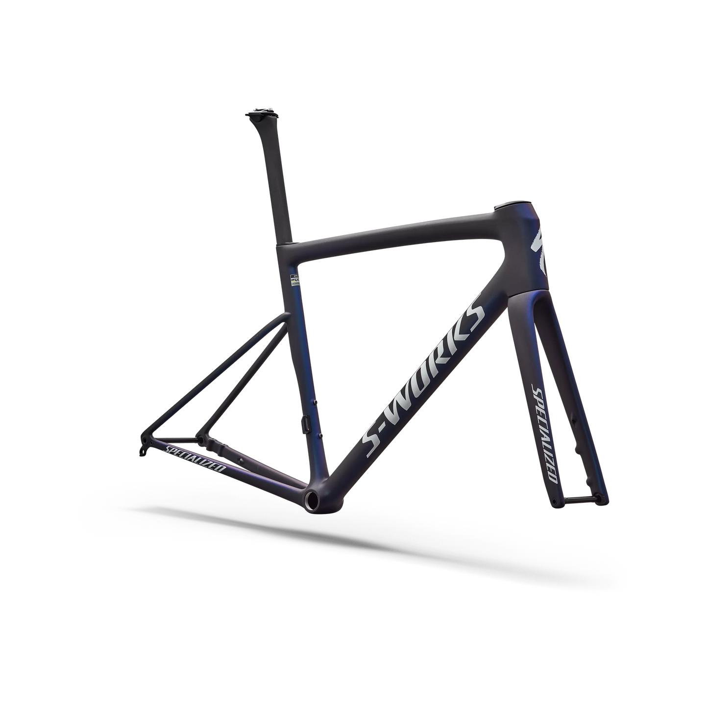 SPECIALIZED Sworks Tarmac SL8 2026 Road Frameset - Satin Carbon / Blue Pearl Fade