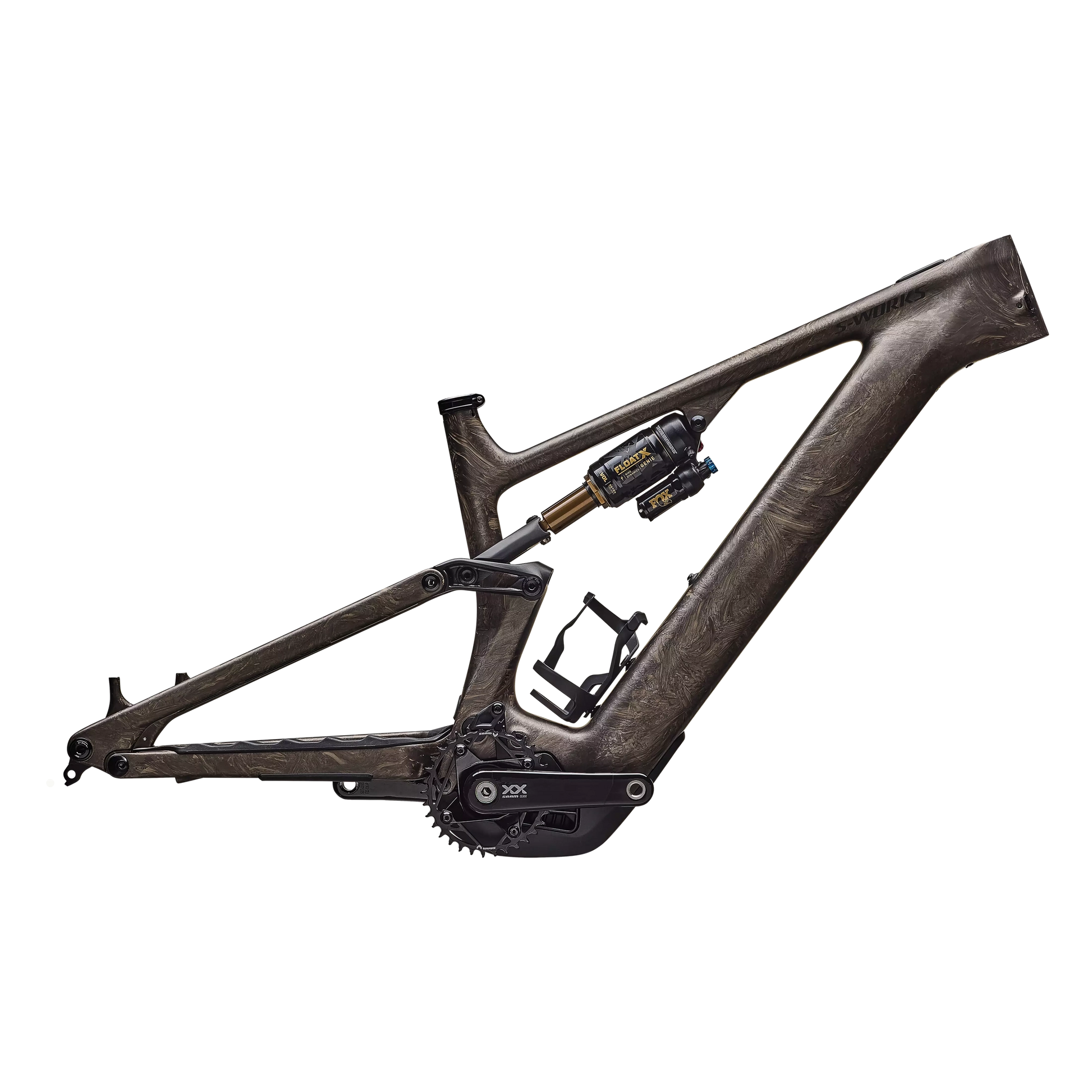 SPECIALIZED Sworks Turbo Levo Vélo électrique Kit cadre Satin Taupe Gunmetal Strata Metallic Obsidian