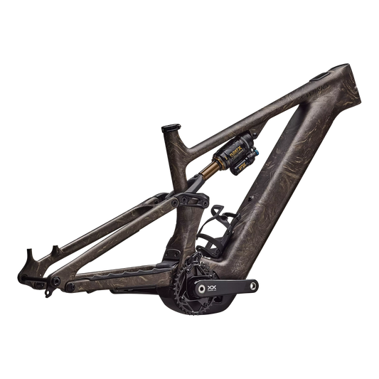 SPECIALIZED Sworks Turbo Levo 4 Ebike Frameset - Satin Taupe / Gunmetal Strata / Metallic Obsidian
