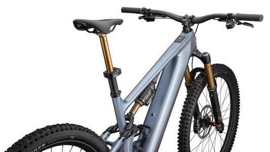 SPECIALIZED Sworks Turbo Levo 4 MTB Ebike - Gloss Glacial Metallic / Red Pearl / Black Pearl