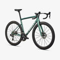SPECIALIZED TARMAC SL8 Sworks Shimano Dura Ace DI2 Road Bike - GLOSS PREMIUM FJORD METALLIC / WHITE METALLIC SILVER