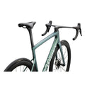 SPECIALIZED TARMAC SL8 Sworks Shimano Dura Ace DI2 Road Bike - GLOSS PREMIUM FJORD METALLIC / WHITE METALLIC SILVER