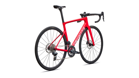 SPECIALIZED TARMAC SL9 COMP ROAD BIKE SRAM RIVAL AXS - GLOSS VIVID RED / WHITE