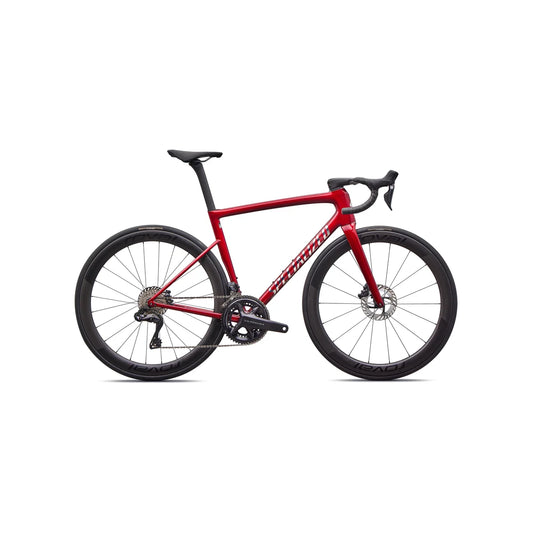 SPECIALIZED Tarmac SL8 Pro 2026 Shimano Ultegra Di2 Complete Road Bike - Gloss Red Sky / Chrome