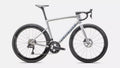 SPECIALIZED Tarmac SL8 Pro Complete Road Bike Shimano Ultegra 2026 - Gloss Liquid Silver/Satin Blue Pearl Over Black Liquid Metal
