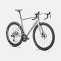 SPECIALIZED Tarmac SL8 Pro Complete Road Bike Shimano Ultegra 2026 - Gloss Liquid Silver/Satin Blue Pearl Over Black Liquid Metal