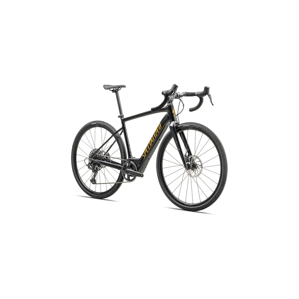 SPECIALIZED Turbo Creo 2 Comp E5 2024 SRAM Apex Eagle Gravel E-Bike - Gloss Metallic Dark Navy / Harvest Gold Metallic
