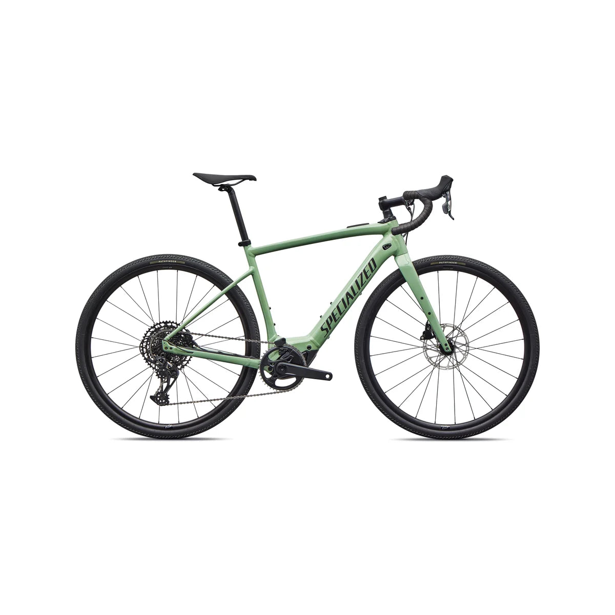 SPECIALIZED Turbo Creo 2 Comp E5 2026 SRAM Apex Eagle Gravel E-Bike - Gloss Pistachio / Smoke