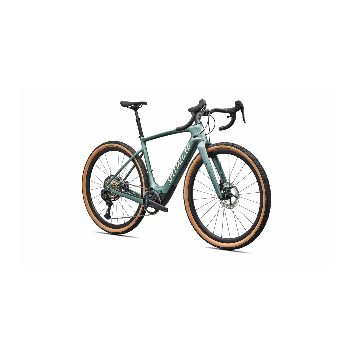 SPECIALIZED Turbo Creo 2 Expert 2026 Shimano GRX Di2 Gravel E-Bike - Gloss Fjord Metallic / Birch