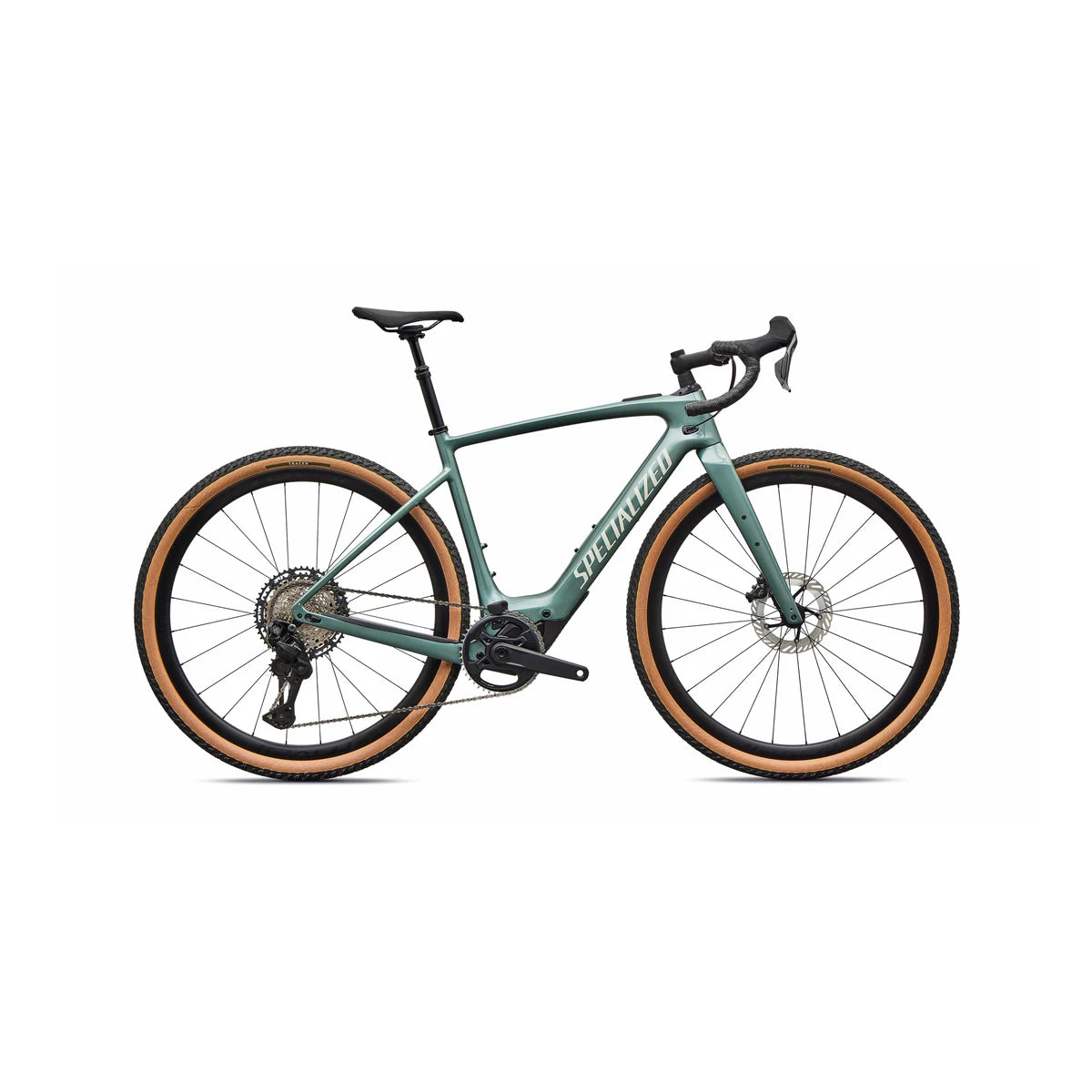 SPECIALIZED Turbo Creo 2 Expert 2026 Shimano GRX Di2 Gravel E-Bike - Gloss Fjord Metallic / Birch