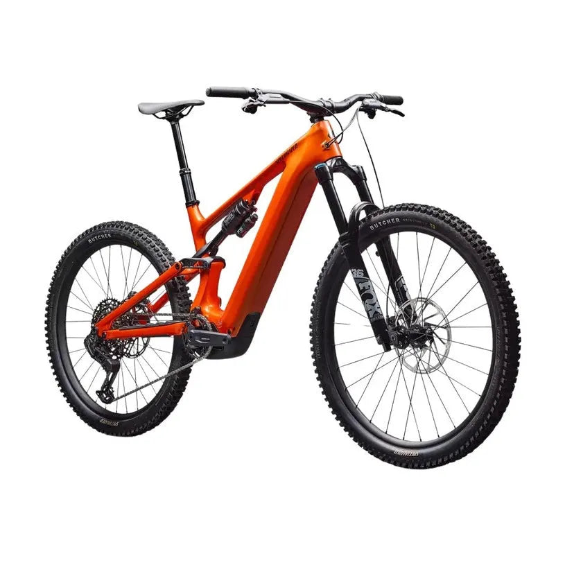 SPECIALIZED Turbo Levo 4 Comp MTB Ebike - Gloss Orange Tint Over Silver Dust / Dark Navy