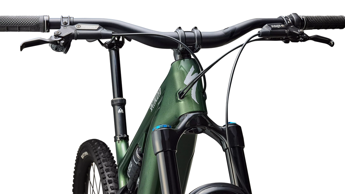 Silver Rims E Bike SPECIALIZED Turbo Levo 4 Expert MTB Ebike - Gloss Cypress Metallic ...