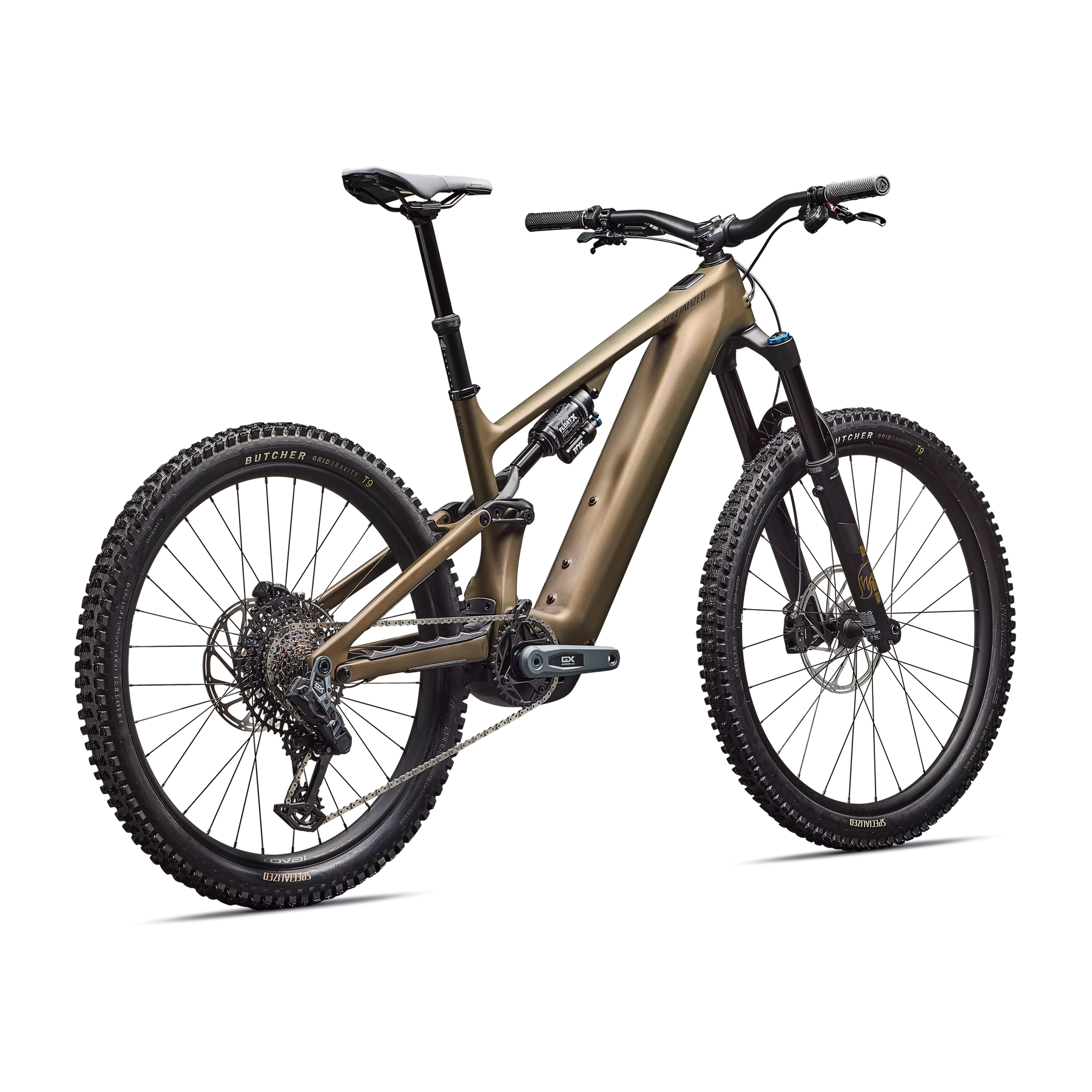 SPECIALIZED Turbo Levo 4 Expert MTB Ebike - Satin Burnt Gold Metallic / Doppio