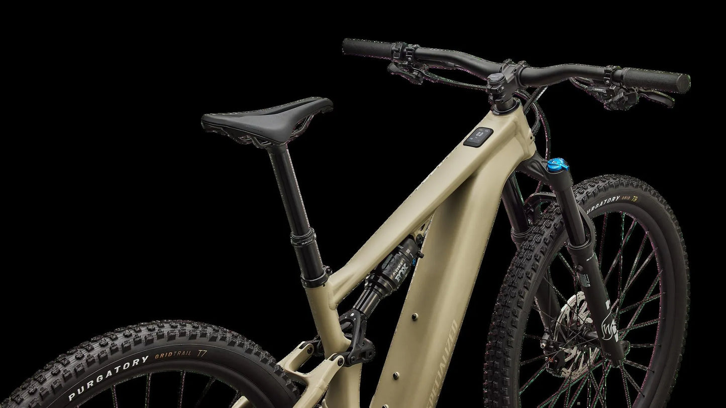 SPECIALIZED Turbo Levo R Comp Alloy MTB Ebike - Satin East Sierras / Sandstone Metallic - POV
