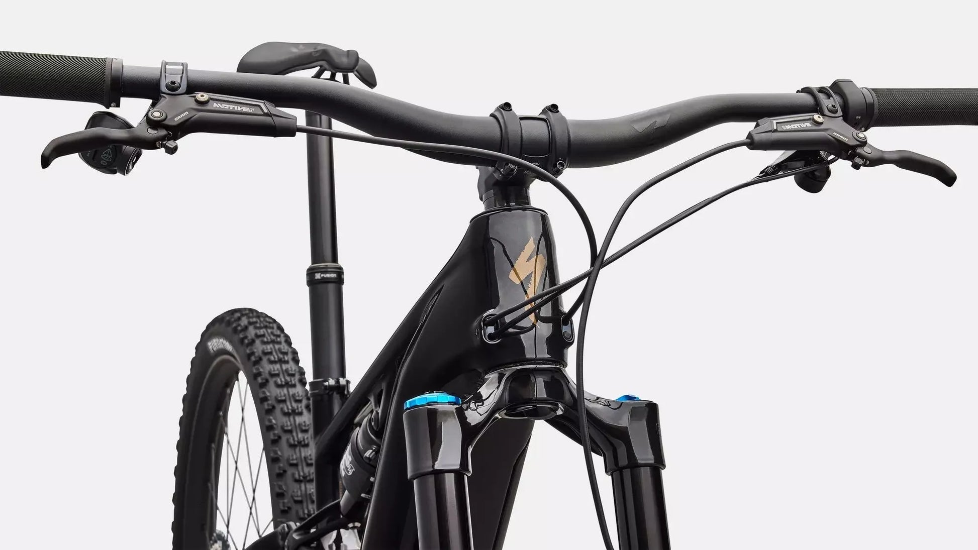 SPECIALIZED Turbo Levo R Expert - Gloss Carbon / Burnt Gold Metallic