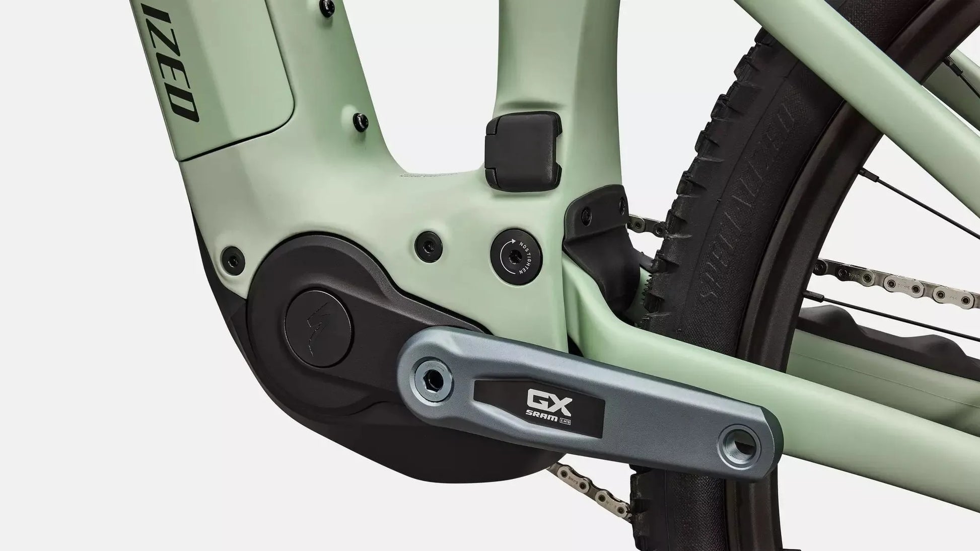 SPECIALIZED Turbo Levo R Expert - Satin Pistachio / Dark Moss Green