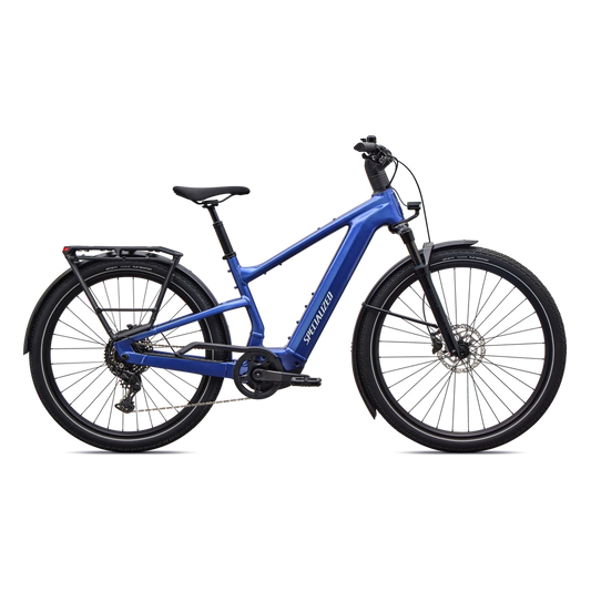 SPECIALIZED Turbo Vado 3 4.0 E-Bike - GLOSS PACIFIC BLUE / DUNE WHITE