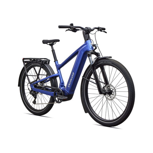 SPECIALIZED Turbo Vado 3 4.0 Ebike - GLOSS PACIFIC BLUE / DUNE WHITE