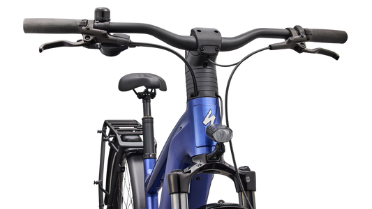 SPECIALIZED Turbo Vado 3 4.0 Ebike - GLOSS PACIFIC BLUE / DUNE WHITE