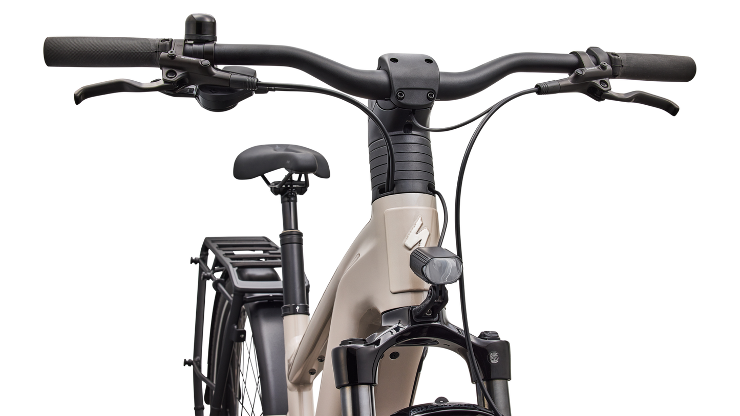 SPECIALIZED Turbo Vado 3 4.0 Ebike - GLOSS SANDSTONE METALLIC / WARM SMOKE METALLIC