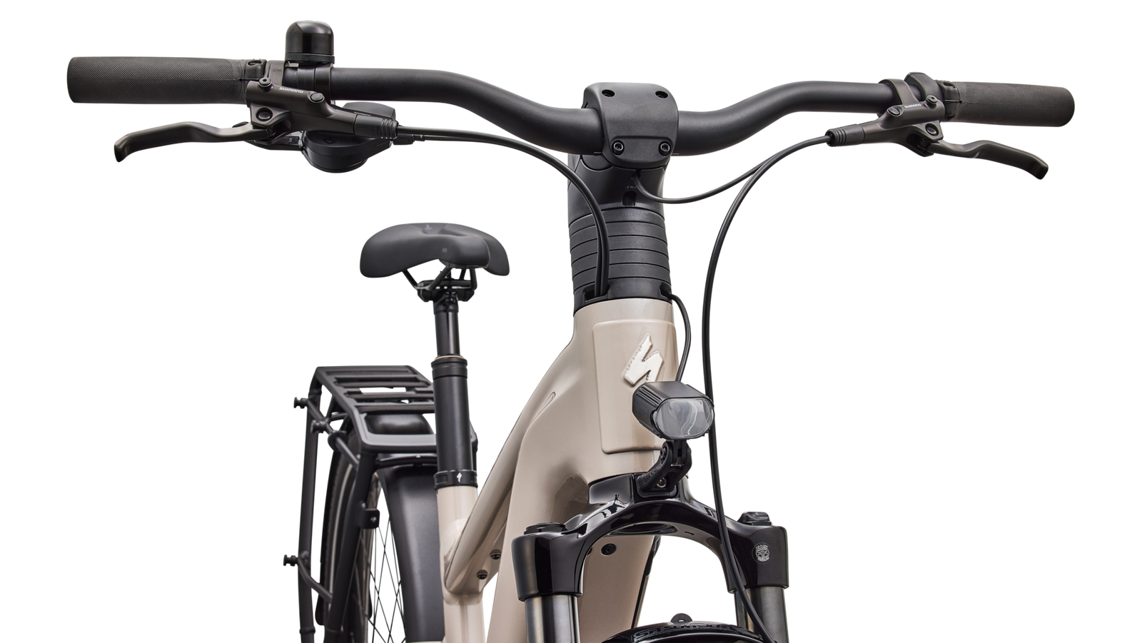 SPECIALIZED Turbo Vado 3 4.0 Ebike - GLOSS SANDSTONE METALLIC / WARM SMOKE METALLIC