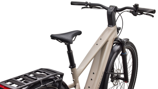 SPECIALIZED Turbo Vado 3 4.0 Ebike - GLOSS SANDSTONE METALLIC / WARM SMOKE METALLIC