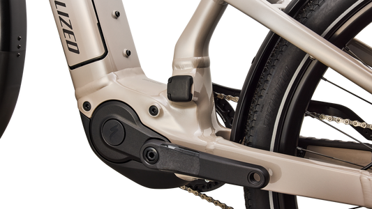 SPECIALIZED Turbo Vado 3 4.0 Ebike - GLOSS SANDSTONE METALLIC / WARM SMOKE METALLIC