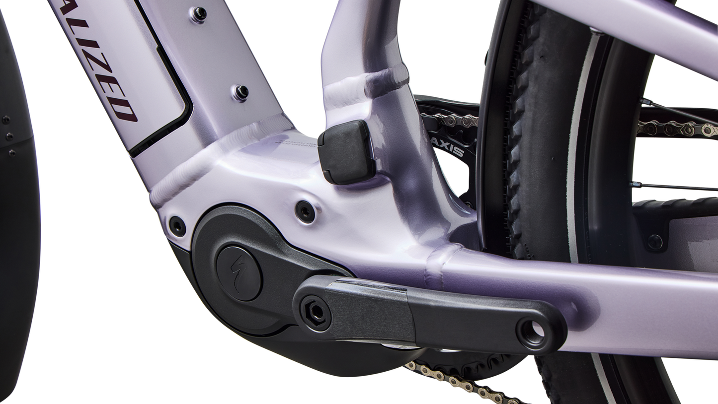 SPECIALIZED Turbo Vado 3 5.0 Ebike - GLOSS AMETHYST FROST METALLIC / BORDEAUX METALLIC