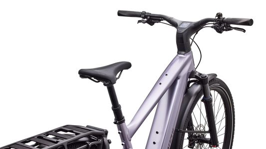 SPECIALIZED Turbo Vado 3 5.0 Ebike - GLOSS AMETHYST FROST METALLIC / BORDEAUX METALLIC