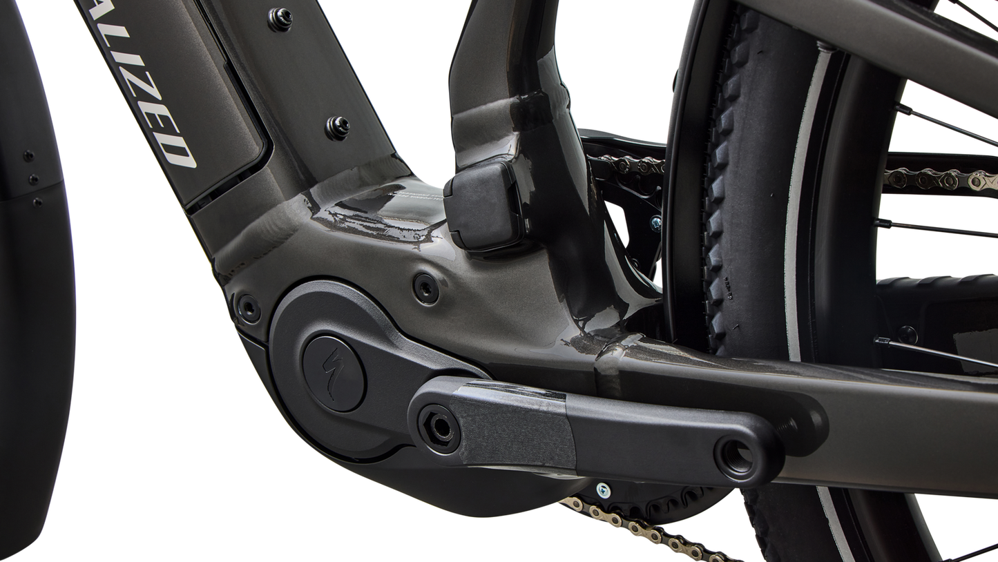 SPECIALIZED Turbo Vado 3 5.0 Ebike - GLOSS METALLIC OBSIDIAN / DOLOMITE METALLIC