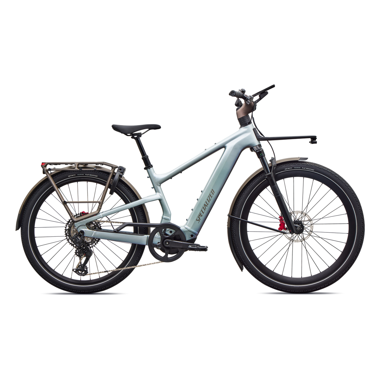 SPECIALIZED Turbo Vado 3 6.0 Ebike - GLOSS AGAVE GREY / BLACK PEARL