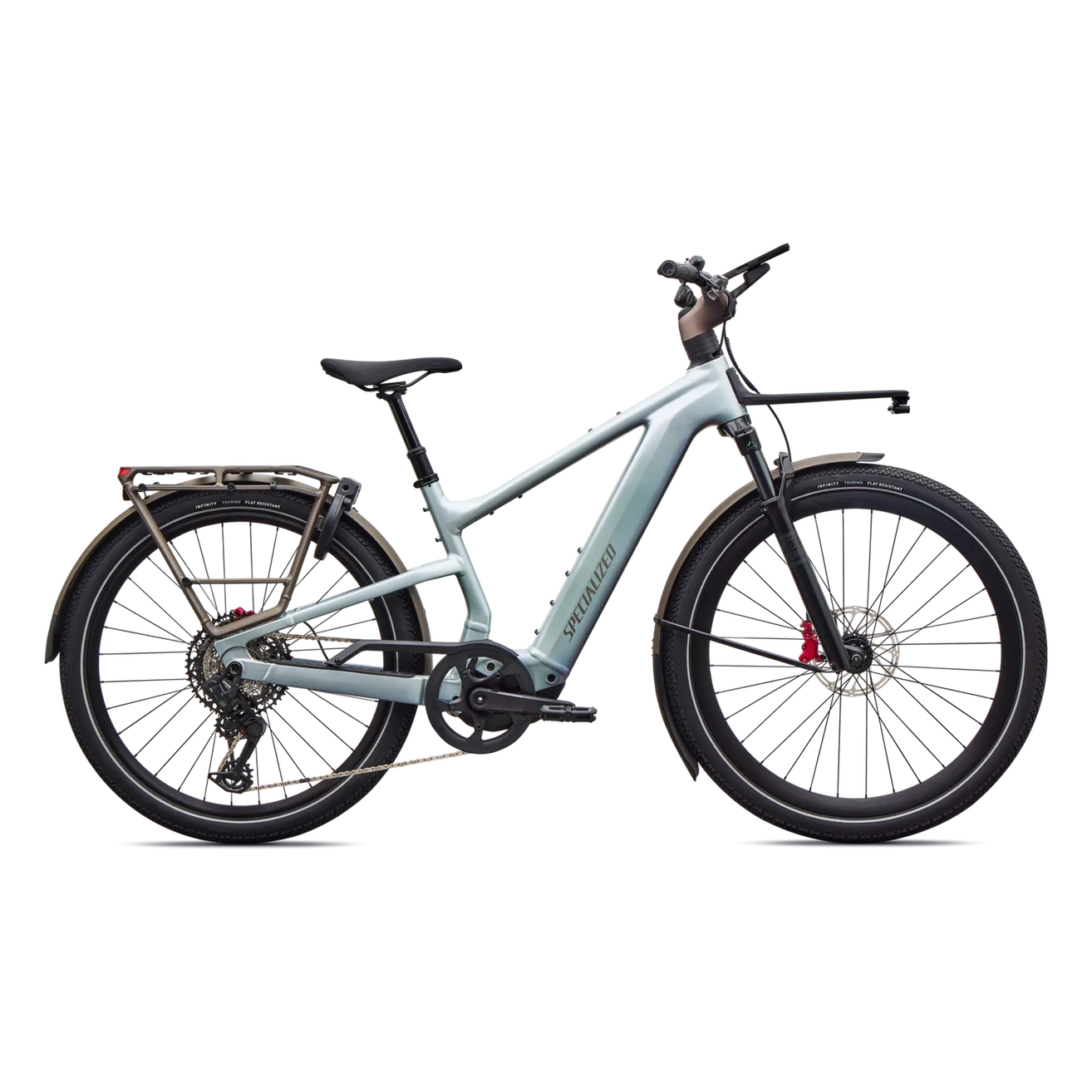 SPECIALIZED Turbo Vado 3 6.0 E-Bike - GLOSS AGAVE GREY / BLACK PEARL