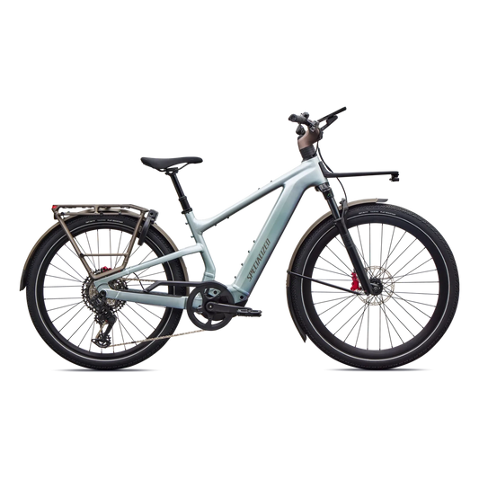 SPECIALIZED Turbo Vado 3 6.0 E-Bike - GLOSS AGAVE GREY / BLACK PEARL