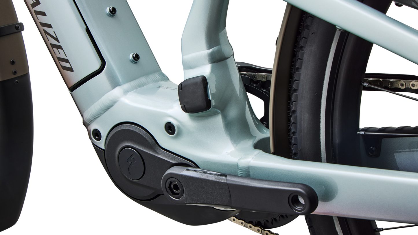 SPECIALIZED Turbo Vado 3 6.0 Ebike - GLOSS AGAVE GREY / BLACK PEARL