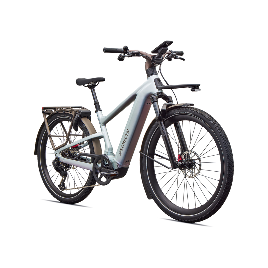 SPECIALIZED Turbo Vado 3 6.0 Ebike - GLOSS AGAVE GREY / BLACK PEARL