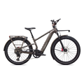 SPECIALIZED Turbo Vado 3 6.0 E-Bike - GLOSS WARM SMOKE METALLIC / SATIN BRUSHED CHROME
