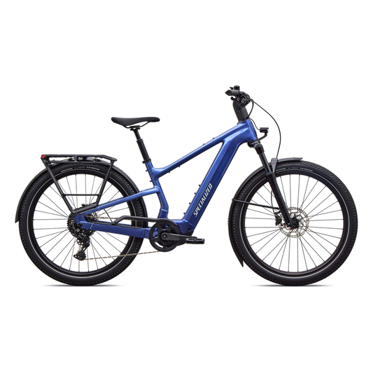 SPECIALIZED Turbo Vado 3 EVO 4.0 Ebike - GLOSS PACIFIC BLUE / DUNE WHITE
