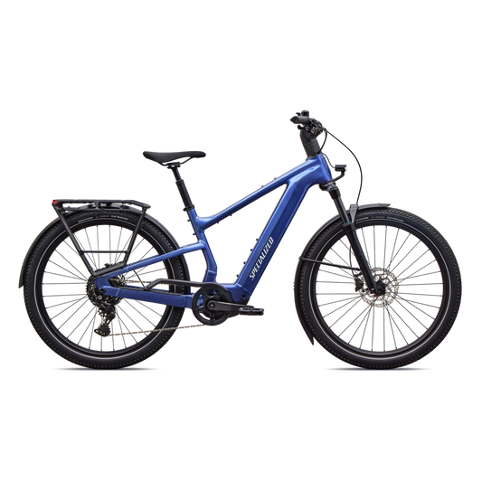 SPECIALIZED Turbo Vado 3 EVO 4.0 E-Bike - GLOSS PACIFIC BLUE / DUNE WHITE
