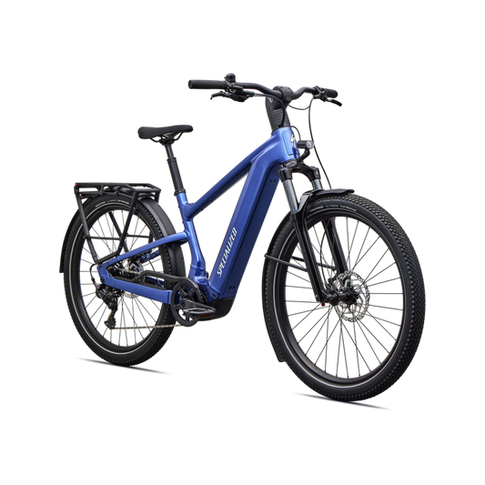 SPECIALIZED Turbo Vado 3 EVO 4.0 Ebike - GLOSS PACIFIC BLUE / DUNE WHITE