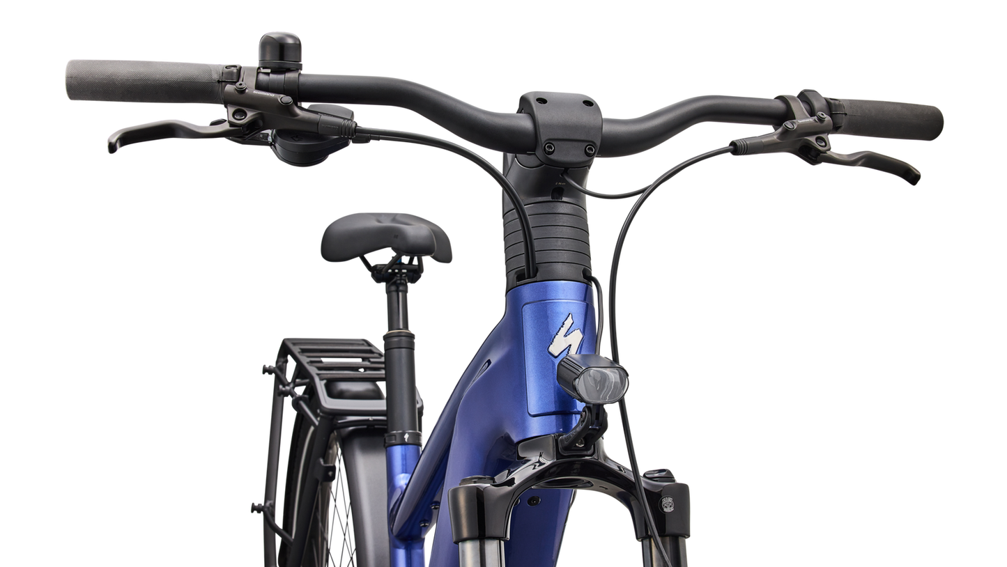 SPECIALIZED Turbo Vado 3 EVO 4.0 Ebike - GLOSS PACIFIC BLUE / DUNE WHITE