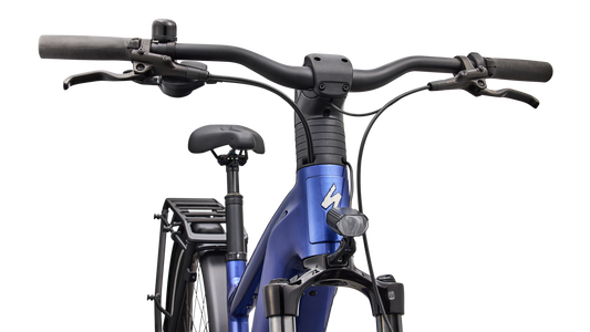 SPECIALIZED Turbo Vado 3 EVO 4.0 Ebike - GLOSS PACIFIC BLUE / DUNE WHITE