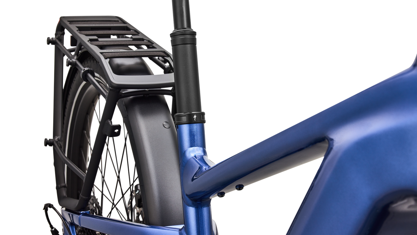 SPECIALIZED Turbo Vado 3 EVO 4.0 Ebike - GLOSS PACIFIC BLUE / DUNE WHITE