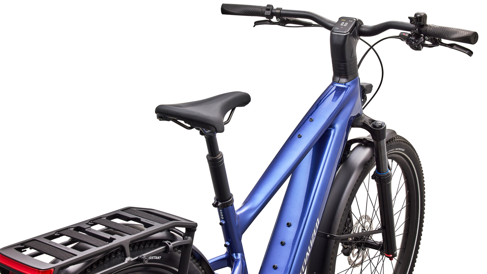 SPECIALIZED Turbo Vado 3 EVO 4.0 Ebike - GLOSS PACIFIC BLUE / DUNE WHITE