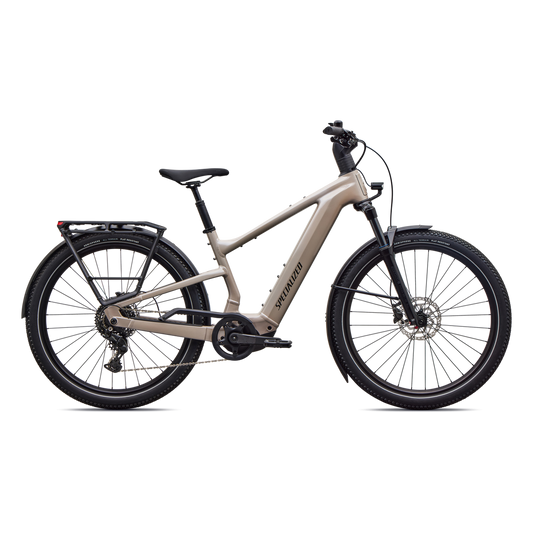 SPECIALIZED Turbo Vado 3 EVO 4.0 Ebike - GLOSS SANDSTONE METALLIC / WARM SMOKE METALLIC