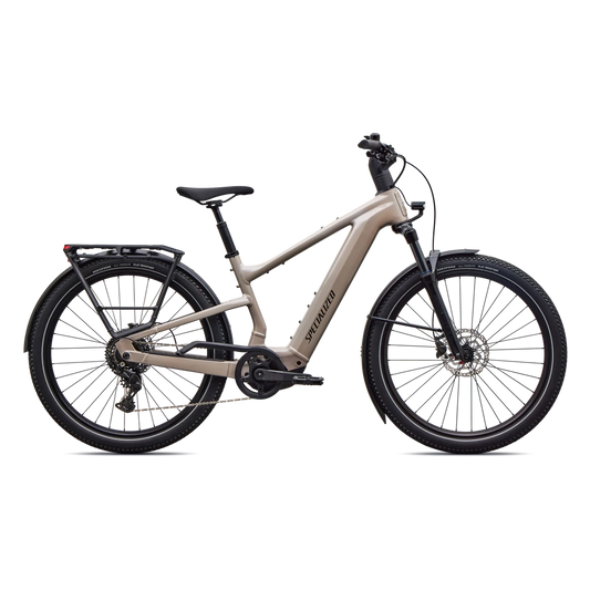 SPECIALIZED Turbo Vado 3 EVO 4.0 E-Bike - GLOSS SANDSTONE METALLIC / WARM SMOKE METALLIC