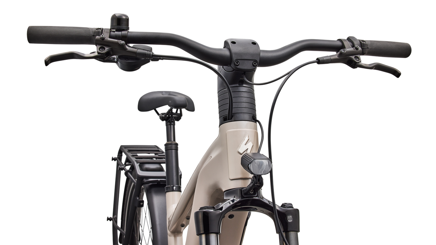 SPECIALIZED Turbo Vado 3 EVO 4.0 Ebike - GLOSS SANDSTONE METALLIC / WARM SMOKE METALLIC