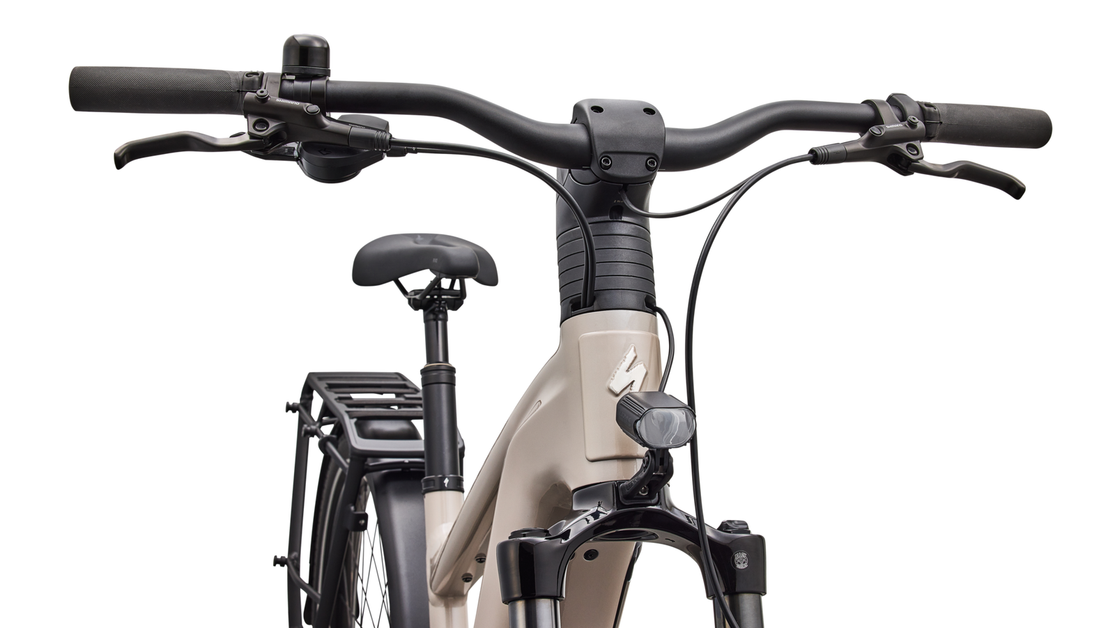 SPECIALIZED Turbo Vado 3 EVO 4.0 Ebike - GLOSS SANDSTONE METALLIC / WARM SMOKE METALLIC