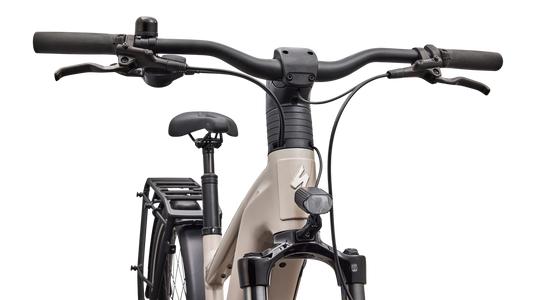 SPECIALIZED Turbo Vado 3 EVO 4.0 Ebike - GLOSS SANDSTONE METALLIC / WARM SMOKE METALLIC