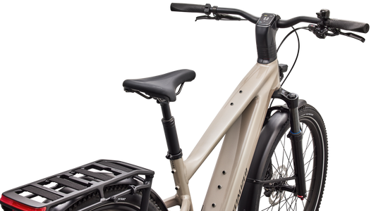 SPECIALIZED Turbo Vado 3 EVO 4.0 Ebike - GLOSS SANDSTONE METALLIC / WARM SMOKE METALLIC
